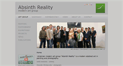 Desktop Screenshot of absinthreality.com